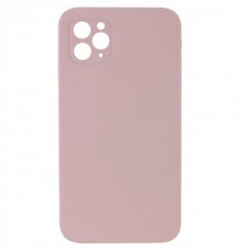 Чохол Silicone Case Square Full Camera Protective (AA) NOLOGO для Apple iPhone 11 Pro (5.8") Рожевий / Pink Sand