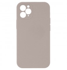 Чохол Silicone Case Square Full Camera Protective (AA) NOLOGO для Apple iPhone 11 Pro Max (6.5") Сірий / Light Grey