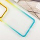 Чохол TPU+PC Fresh sip series для Xiaomi Redmi Note 13 Pro 4G / Poco M6 Pro 4G Бірюзовий / Помаранчевий
