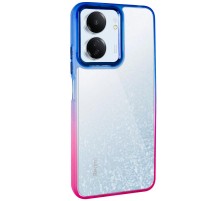 Чохол TPU+PC Fresh sip series для Xiaomi Redmi 13C / Poco C65 Рожевий / Синій