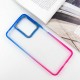 Чохол TPU+PC Fresh sip series для Xiaomi Redmi 13C / Poco C65 Рожевий / Синій