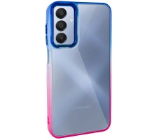 Чохол TPU+PC Fresh sip series для Samsung Galaxy A25 5G Рожевий / Синій