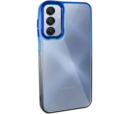 Чохол TPU+PC Fresh sip series для Samsung Galaxy A25 5G Чорний / Синій