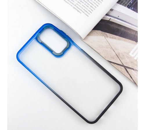 Чохол TPU+PC Fresh sip series для Samsung Galaxy A25 5G Чорний / Синій