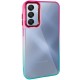 Чохол TPU+PC Fresh sip series для Samsung Galaxy A24 4G Бірюзовий / Рожевий