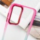 Чохол TPU+PC Fresh sip series для Samsung Galaxy A24 4G Бірюзовий / Рожевий