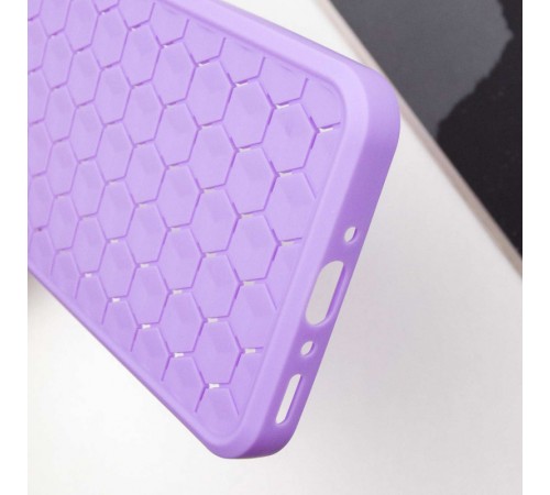 Чохол TPU Honeycomb для Samsung Galaxy A24 4G Бузковий / Dasheen Чохол TPU Honeycomb для Samsung Galaxy A24 4G Бузковий / Dasheen