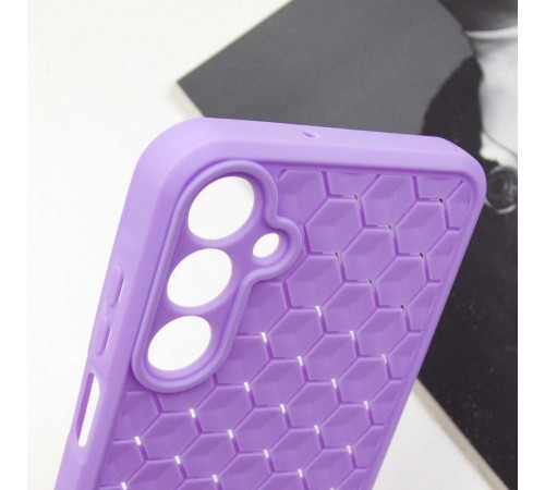 Чохол TPU Honeycomb для Samsung Galaxy A24 4G Бузковий / Dasheen Чохол TPU Honeycomb для Samsung Galaxy A24 4G Бузковий / Dasheen