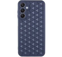 Чохол TPU Honeycomb для Samsung Galaxy A25 5G Темно-синій / Midnight blue