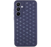 Чохол TPU Honeycomb для Samsung Galaxy A55 Темно-синій / Midnight blue