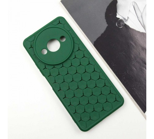 Чохол TPU Honeycomb для Xiaomi Redmi A3 Зелений / Cyprus Green Чохол TPU Honeycomb для Xiaomi Redmi A3 Зелений / Cyprus Green