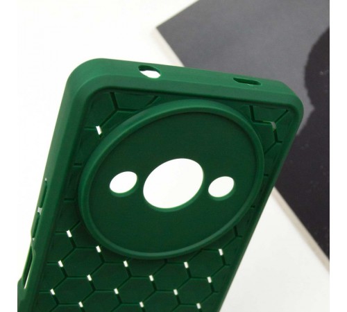 Чохол TPU Honeycomb для Xiaomi Redmi A3 Зелений / Cyprus Green Чохол TPU Honeycomb для Xiaomi Redmi A3 Зелений / Cyprus Green