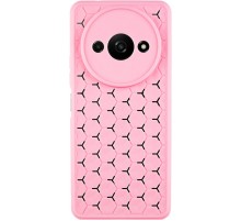 Чохол TPU Honeycomb для Xiaomi Redmi A3 Рожевий / Light pink