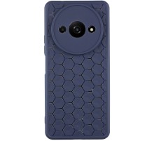 Чохол TPU Honeycomb для Xiaomi Redmi A3 Темно-синій / Midnight blue