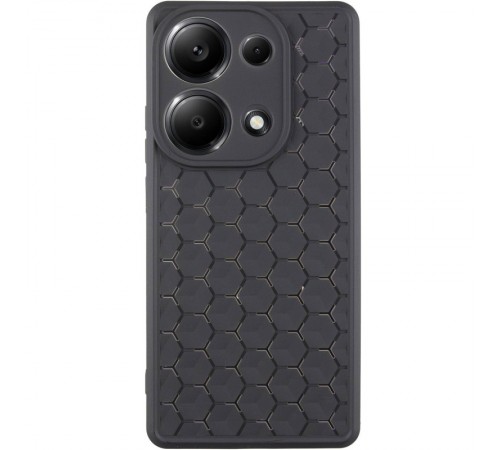 Чохол TPU Honeycomb для Xiaomi Redmi Note 13 Pro 4G / Poco M6 Pro 4G Чорний / Black Чохол TPU Honeycomb для Xiaomi Redmi Note 13 Pro 4G / Poco M6 Pro 4G Чорний / Black