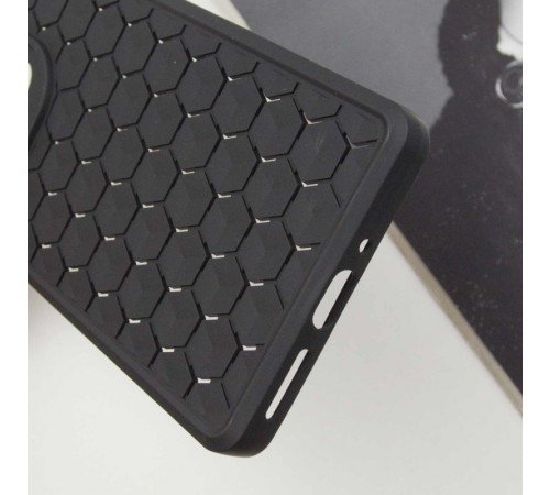 Чохол TPU Honeycomb для Xiaomi Redmi Note 13 Pro 4G / Poco M6 Pro 4G Чорний / Black Чохол TPU Honeycomb для Xiaomi Redmi Note 13 Pro 4G / Poco M6 Pro 4G Чорний / Black