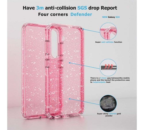 TPU чохол Nova для Samsung Galaxy A35 Pink TPU чохол Nova для Samsung Galaxy A35 Pink