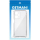 TPU чохол GETMAN Ease logo посилені кути Full Camera для Xiaomi Redmi 13 4G / Poco M6 4G Безбарвний (прозорий)