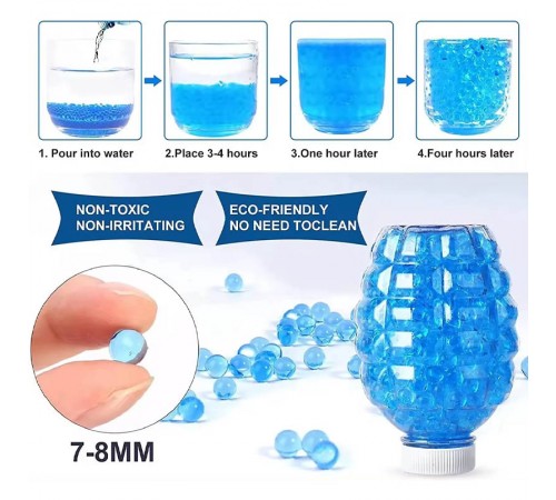 Автомат на гідрогелевих кульках (орбізах) Gel Energy Graffiti Blue