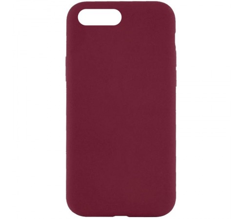 Чохол Silk Full Protective (AA) NO LOGO для Apple iPhone 7 plus / 8 plus (5.5") Бордовий / Plum