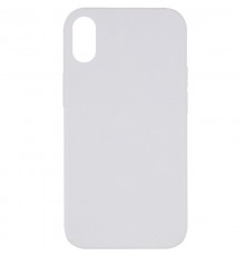 Чохол Silicone Case Full Protective (AA) NO LOGO для Apple iPhone X / XS (5.8") Білий / White