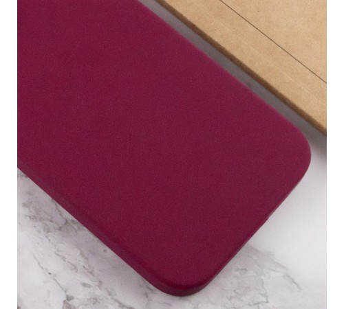Чохол Silk Full Protective (AA) NO LOGO для Apple iPhone X / XS (5.8") Бордовий / Maroon