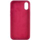 Чохол Silk Full Protective (AA) NO LOGO для Apple iPhone X / XS (5.8") Бордовий / Maroon