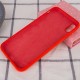 Чохол Silicone Case Full Protective (AA) NO LOGO для Apple iPhone X / XS (5.8") Червоний / Red