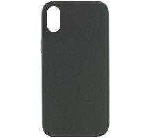 Чохол Silicone Case Full Protective (AA) NO LOGO для Apple iPhone X / XS (5.8") Зелений / Cyprus Green