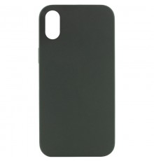 Чохол Silicone Case Full Protective (AA) NO LOGO для Apple iPhone X / XS (5.8") Зелений / Cyprus Green