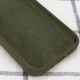 Чохол Silicone Case Full Protective (AA) NO LOGO для Apple iPhone X / XS (5.8") Зелений / Dark Olive