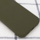Чохол Silicone Case Full Protective (AA) NO LOGO для Apple iPhone X / XS (5.8") Зелений / Dark Olive