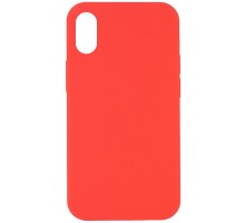 Чохол Silicone Case Full Protective (AA) NO LOGO для Apple iPhone XR (6.1") Кавуновий / Watermelon red