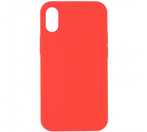 Чохол Silicone Case Full Protective (AA) NO LOGO для Apple iPhone XR (6.1") Кавуновий / Watermelon red Чохол Silicone Case Full Protective (AA) NO LOGO для Apple iPhone XR (6.1") Кавуновий / Watermelon red