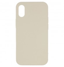 Чохол Silicone Case Full Protective (AA) NO LOGO для Apple iPhone XR (6.1") Бежевий / Antigue White