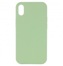 Чохол Silicone Case Full Protective (AA) NO LOGO для Apple iPhone XR (6.1") М'ятний / Mint