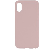 Чохол Silicone Case Full Protective (AA) NO LOGO для Apple iPhone XR (6.1") Рожевий / Chalk Pink