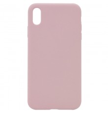 Чохол Silicone Case Full Protective (AA) NO LOGO для Apple iPhone XR (6.1") Рожевий / Pink Sand