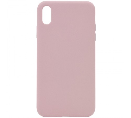 Чохол Silicone Case Full Protective (AA) NO LOGO для Apple iPhone XR (6.1") Рожевий / Pink Sand Чохол Silicone Case Full Protective (AA) NO LOGO для Apple iPhone XR (6.1") Рожевий / Pink Sand