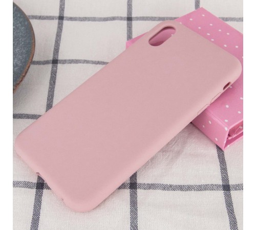 Чохол Silicone Case Full Protective (AA) NO LOGO для Apple iPhone XR (6.1") Рожевий / Pink Sand Чохол Silicone Case Full Protective (AA) NO LOGO для Apple iPhone XR (6.1") Рожевий / Pink Sand