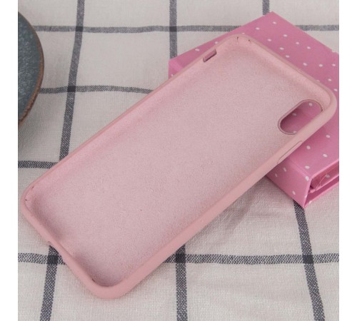 Чохол Silicone Case Full Protective (AA) NO LOGO для Apple iPhone XR (6.1") Рожевий / Pink Sand Чохол Silicone Case Full Protective (AA) NO LOGO для Apple iPhone XR (6.1") Рожевий / Pink Sand