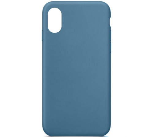 Чохол Silicone Case Full Protective (AA) NO LOGO для Apple iPhone XR (6.1") Синій / Blue Jay Чохол Silicone Case Full Protective (AA) NO LOGO для Apple iPhone XR (6.1") Синій / Blue Jay