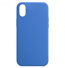 Чохол Silicone Case Full Protective (AA) NO LOGO для Apple iPhone XR (6.1") Синій / Capri Blue