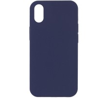 Чохол Silicone Case Full Protective (AA) NO LOGO для Apple iPhone XR (6.1") Темно-синій / Midnight blue