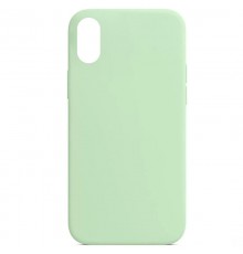 Чохол Silicone Case Full Protective (AA) NO LOGO для Apple iPhone XR (6.1") Зелений / Pistachio