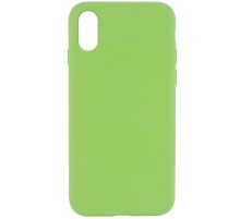 Чохол Silicone Case Full Protective (AA) NO LOGO для Apple iPhone XS Max (6.5") М'ятний / Mint