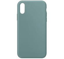 Чохол Silicone Case Full Protective (AA) NO LOGO для Apple iPhone XS Max (6.5") Зелений / Cactus