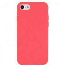 Чохол Silicone Case Full Protective (AA) NO LOGO для Apple iPhone SE (2020) Кавуновий / Watermelon red