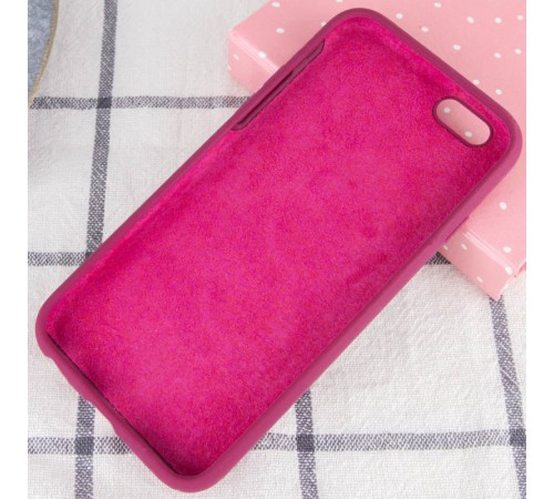 Чохол Silicone Case Full Protective (AA) NO LOGO для Apple iPhone SE (2020) Бордовий / Maroon Чохол Silicone Case Full Protective (AA) NO LOGO для Apple iPhone SE (2020) Бордовий / Maroon