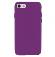 Чохол Silicone Case Full Protective (AA) NO LOGO для Apple iPhone SE (2020) Фіолетовий / Grape